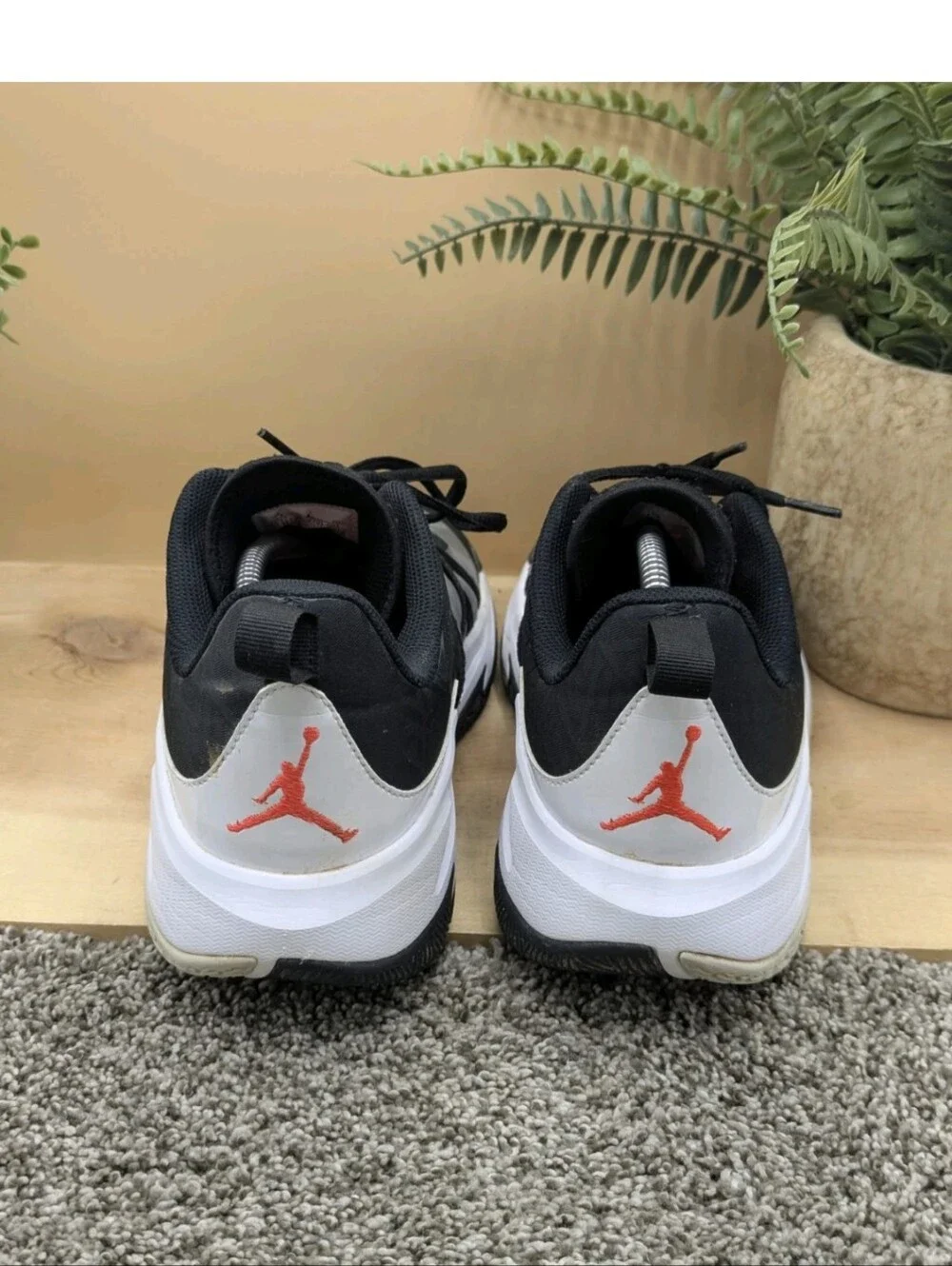 Air Jordan One Take 3 Black Grey Fog Mens Size 10.5 Running Walking Shoes